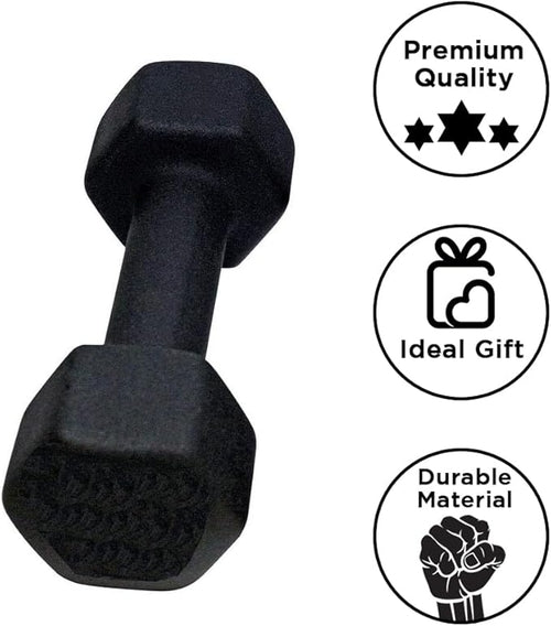 Neoprene Dumbbell, Single Weight for Strength Training, Muscle Toning,