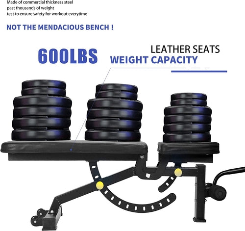 Adjustable Strength Training Bench Press Home Full Body Workout