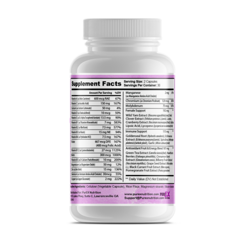 Pure Multi-Vitamins Womens